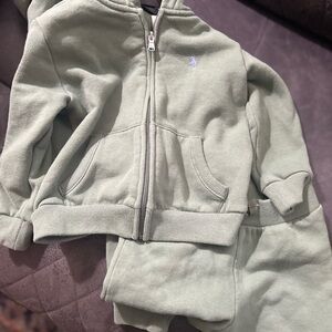 Green/ Khaki Ralph Lauren Track suit 24m